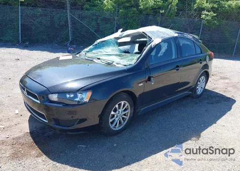 2013 Mitsubishi Lancer Sportback Es из США, поврежденный, VIN JA32X2HUXDU012760